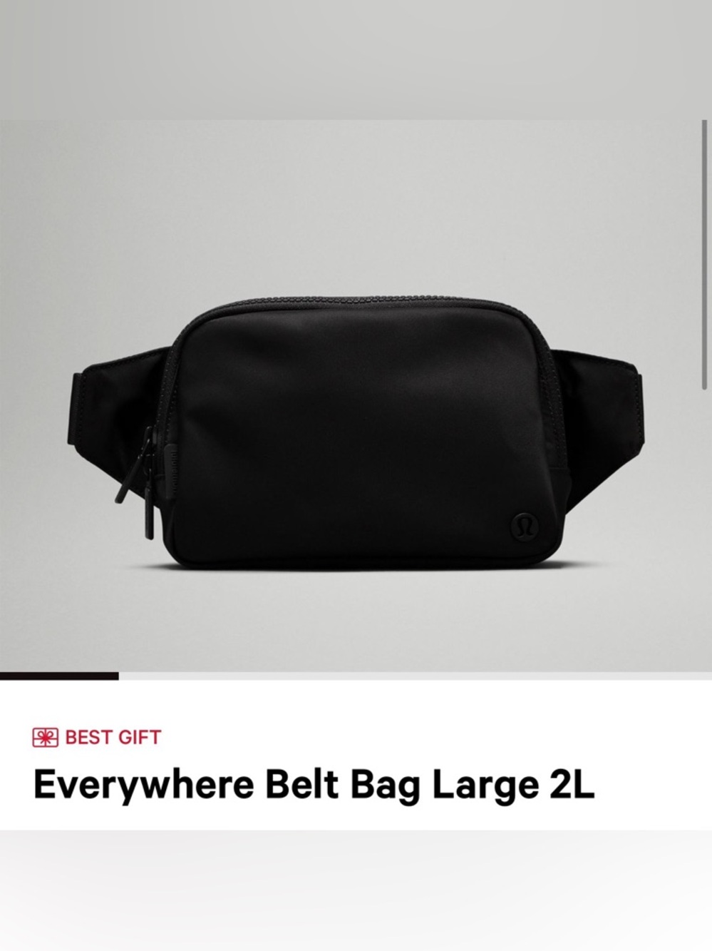 lululemon athletica every where belt bag 2L
